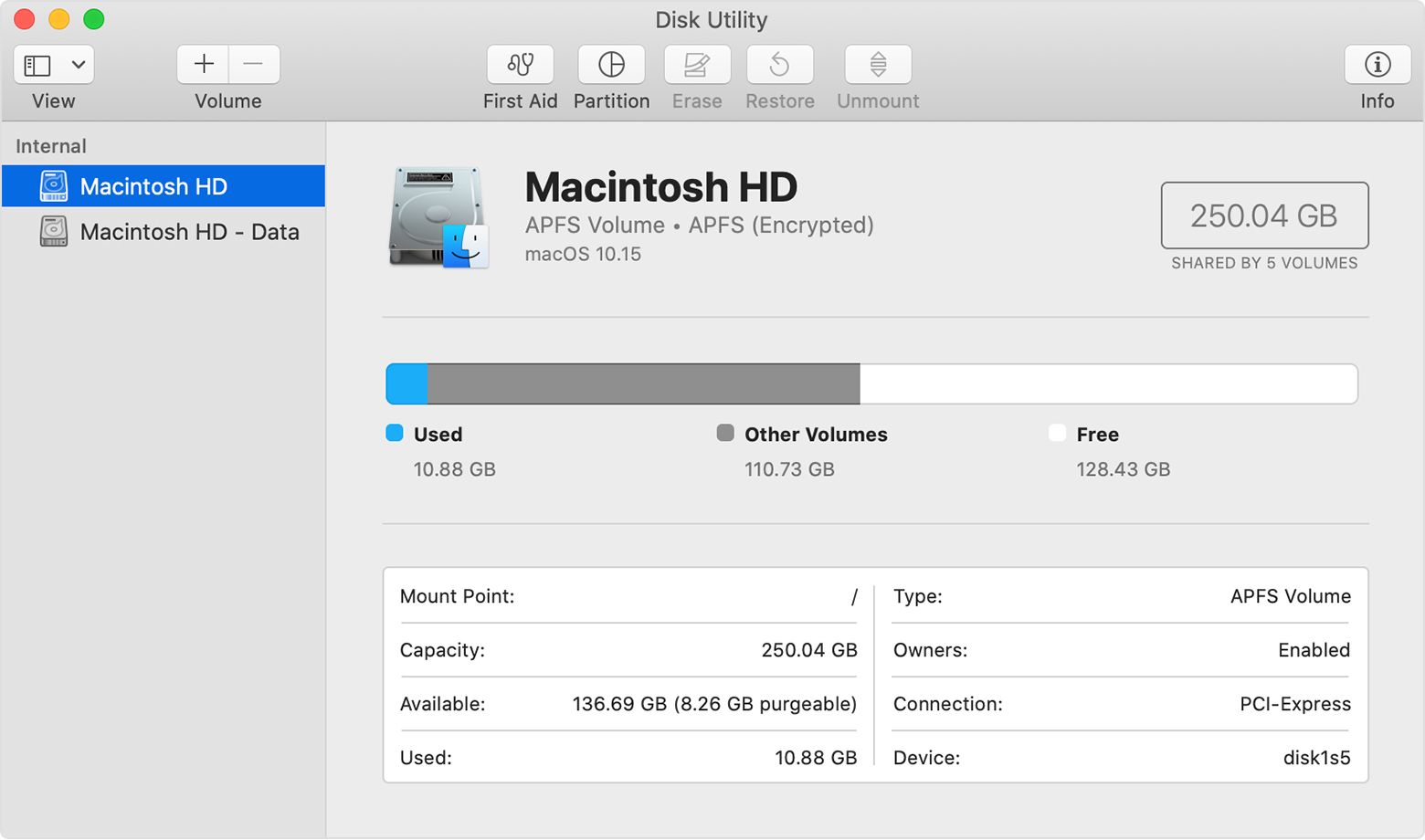 11-macos-catalina-disk-utility-show-only-volumes.jpg